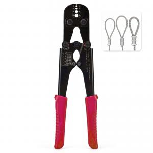 Portable Aluminum Wire Sleeve Crimping Tool Non Slip Practical