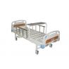 China Aluminum Guardrail 2 Crank Medical Hospital Bed With Overbed Table (ALS-M206) wholesale