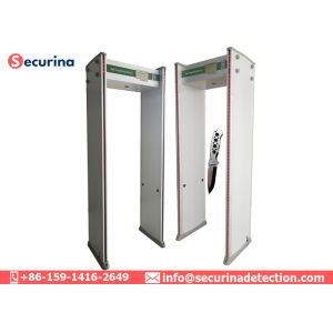 China Archway Walk Though Metal Detector Gate Multi Zones 100 Working Frequencies wholesale