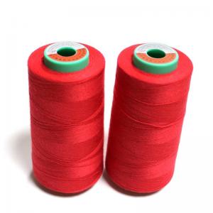 402 Polyester Sewing Thread , All Purpose Sewing Thread Wrinkle Resistance