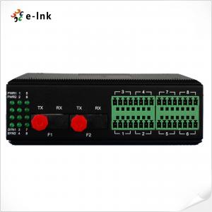 Industrial RS232 RS22 RS485 Fiber Media Converter Double Ring type