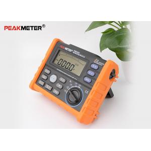 Auto Power Off Earth Ground Resistance Tester With Data Logging And Backlight