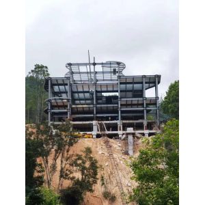 China Z Purlin Steel Structure Building With EPS Sandwich Panel wholesale