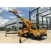 China Automatic 12m Cherry Picker Aerial Lift Truck Electronical Controlled Lifting on sale