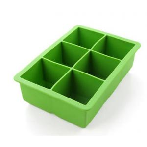 Silicone ice cube trays 6 square lattice ice box ice box cake pan baking mold  SB-083