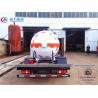 4000L Sinotruk HOWO 4x2 LPG Bobtail Tanker Truck With Flow Meter
