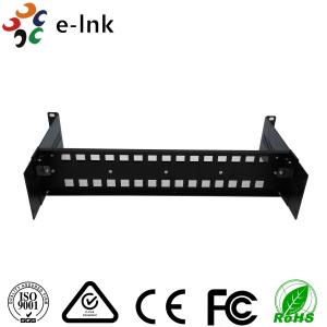 China 19 suporte da montagem do trilho do RUÍDO da montagem em rack para o conversor dos meios do Ruído-trilho & o interruptor do ponto de entrada dos ethernet supplier