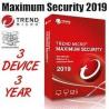 100% working online Trend 2019 Micro Maximum Security antivirus key 3PC 3Year
