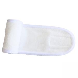 Pure Color Terry Cloth Face Cleansing Headband For Fitness 9x62cm