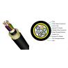 60 Core Single Mode G652D Double Jacket ADSS Fiber Optic Cable