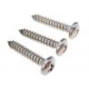 China O metal A2 de aço inoxidável parafusa Pan Head Self Tapping Screws para a folha de metal wholesale