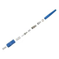 China FTTH Singlemode Simplex SC PC Fiber Optic Connector 2.0mm / 3.0mm on sale