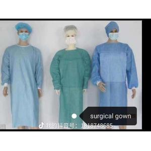 China Isolation Disposable Surgical Gowns Surgical Nonwoven Gown Disposable Patient Gown supplier