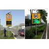 China 10-100M Solar Led Radar Speed Sign Control Static Constant Current Driving Mode wholesale