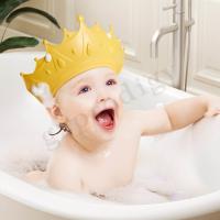 China Waterproof Nontoxic Baby Shower Caps Odorless Protect Ears Eyes on sale