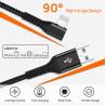 China 90 Degree USB Lightning Charging Cable Sync Data PD 18W Charging wholesale