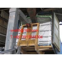 UV Treated Fabric Bulk Container Liner bag with zipper open loading on top , dry bulk liner