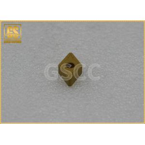 China High Density Carbide Threading Inserts / Small Cemented Carbide Inserts supplier