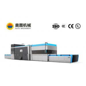 AOTU Machinery Factory direct Forced Convection type Double-chamber Glass Hardening Machine