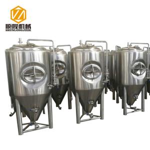 China Large Beer Fermentation Tanks 4 Stainless Steel Legs With Leveling Foot Pads supplier