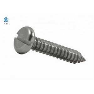 China DIN 7971 SS Slotted Pan Head Self Tapping Screws supplier