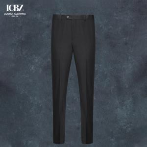 China Custom Made Italian Wool Blend Fabric Men's Business Suit Pants for a Polished Look supplier