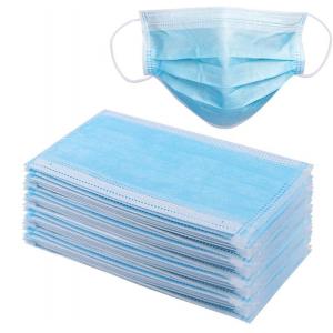 Medical supply surgical medical 3 ply nonwoven face mask disposable with earloop