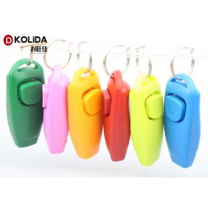 Colorful ABS Pet Training Clicker Dog Training Products 73x23x21mm