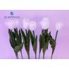 PU Tulip Lighted Artificial Trees Moisture Resistant Electricity Power Supply