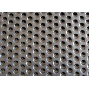 punched Perforated Stainless Steel Plate , 316L Steel Perforated Sheet