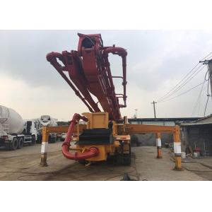 China 2012 Year Used 42m Truck Mounted Concrete Pump Volvo Chassis Diesel Power Type supplier