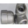 Forged Steel High Pressure Socket Weld Pipe Fitting 90 degree elbow