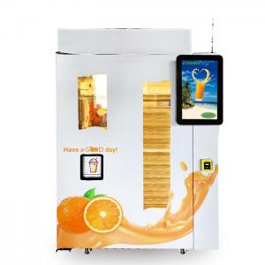 China Intelligent Automated Fresh Orange Juice Vending Machine With 20 Inch Lcd Size supplier