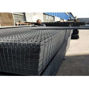 China Pvc Coated Flat 3.0mm Welded Wire Mesh Fence 25X75mm For Fencing supplier