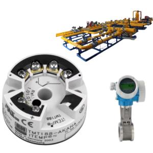 China Endress+Hauser Proline Prowirl D 200渦流量計とITEMP TMT188温度トランスミッタを備えた圧力/流量制御デバイス wholesale