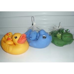 China Personalized Floating Rubber Duck Bathroom Set Bath Toys For 3 Year Old  supplier