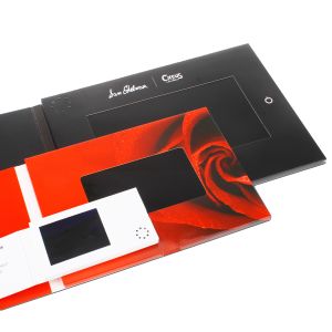 China Customized Video Mailer Card with 350gsm Coated Paper and Built-in Speaker for Personalized Greetings in China wholesale