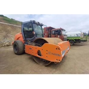 China ハム320 スチールホイール 中古道路ローラー カービンのエンジンで燃料効率が良い wholesale