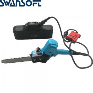 China Swansoft 150mm Branch Cutting Chain Saw Electric One Hand Chain saw Electric Chainsaw supplier