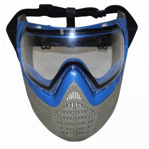 Spunky Paintball Military Tactical Mask With Hard And Soft Rubber Material