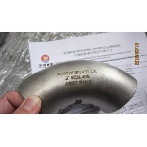 Butt Weld  Inconel Alloy Fitting ASTM B366 Alloy 625 Elbow  Tee  Reducer  Cap  With B16.9