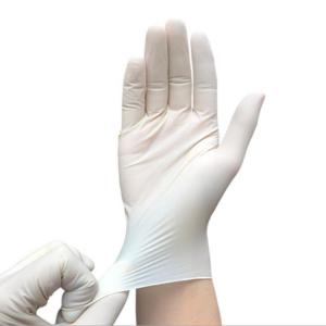 China Food Grade Disposable Latex Gloves Dust Free For Electronics Factory supplier