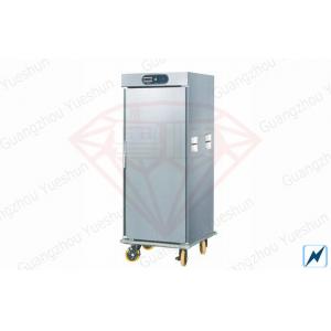 China Commercial Food Warmer Cart With One Door , Electric food warmer supplier