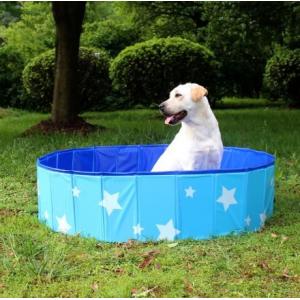 High quality Blue & Pink Pet Swimming Pool Portable Pool Dogs Cats Bathing Tub Bathtub Wash Tub Foldable Pet Bath Pool