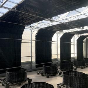 Anti UV PE Film Light Deprivation Greenhouse With Automatic Ventilation System