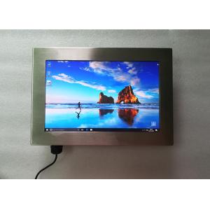China Smooth Round Stainless Steel Panel PC 12 Inch Industrial Widescreen WIFI Support supplier