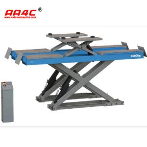 China AA4C AA-ALSL8250 elevador de tijeras de alineación elevador automático elevador automático con detector de juego 5.0T 4.8M pista supplier