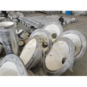 Metal Ceramic Sleeve Lined Pipe Welding Ceramic Tile Lined Pipes