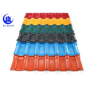 Construction Material ASA Plastic Sheet For Roof Customized With Pvc Synthetic Resin Roof Tile