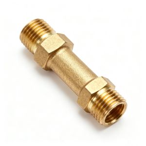 China Pressure Gauge Copper Joint Precision CNC Machining China Custom Copper Alloy Conductive Block CNC Machining Services Precision Pressure Gauge Fitting wholesale